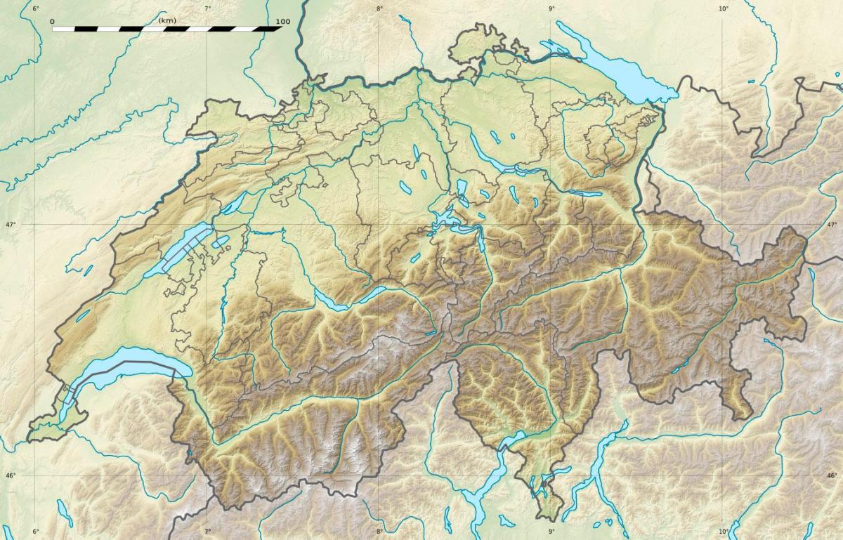 քարտեզ Շվեյցարիայի օգնություն